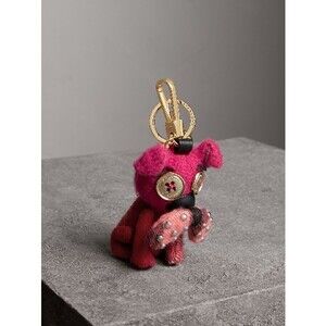 Auth New Burberry Uni Red Seymour Bull #256957B20B